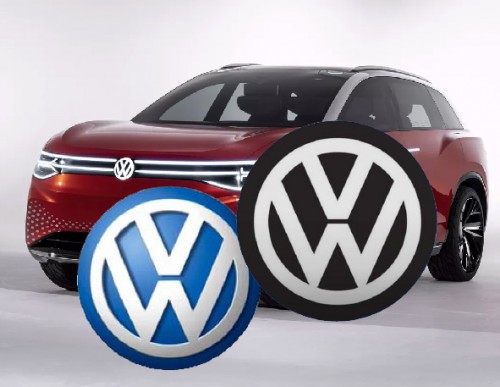 The Volkswagen's new logo
