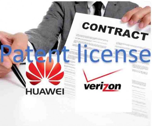 Huaweiは特許ライセンスを追求しています